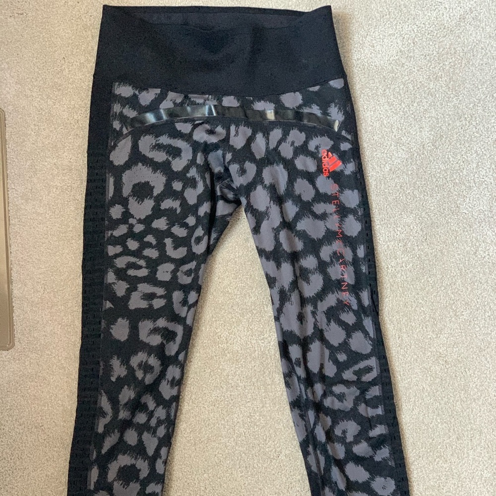 Stella McCartney for Addidas leopard leggings S